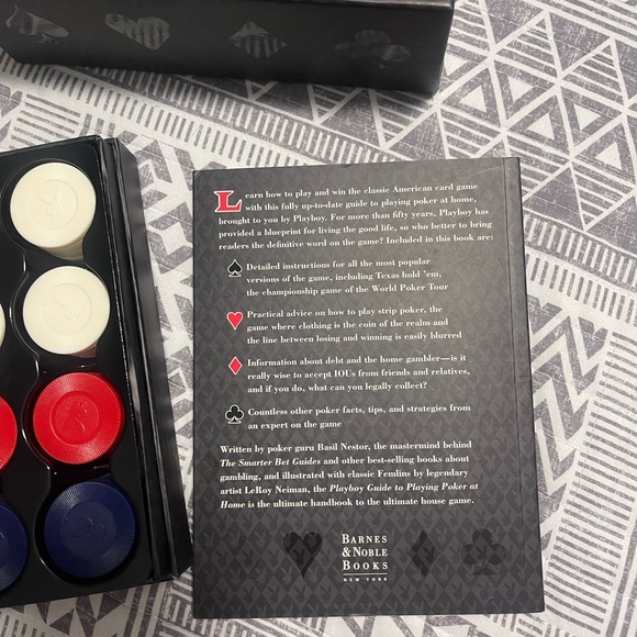 Playboy Poker Kit – Complete Set for a Fun Poker Night! ♠️❤️♦️♣️ - Picture 12 of 17